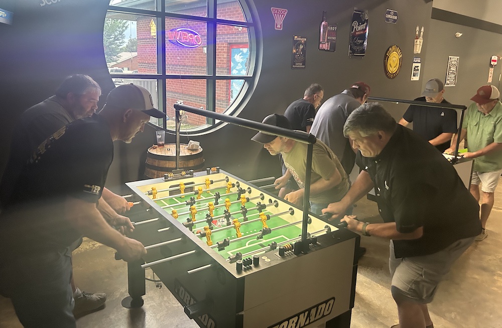 Players competing during Open Doubles competition of the 2025 $250 Added! 