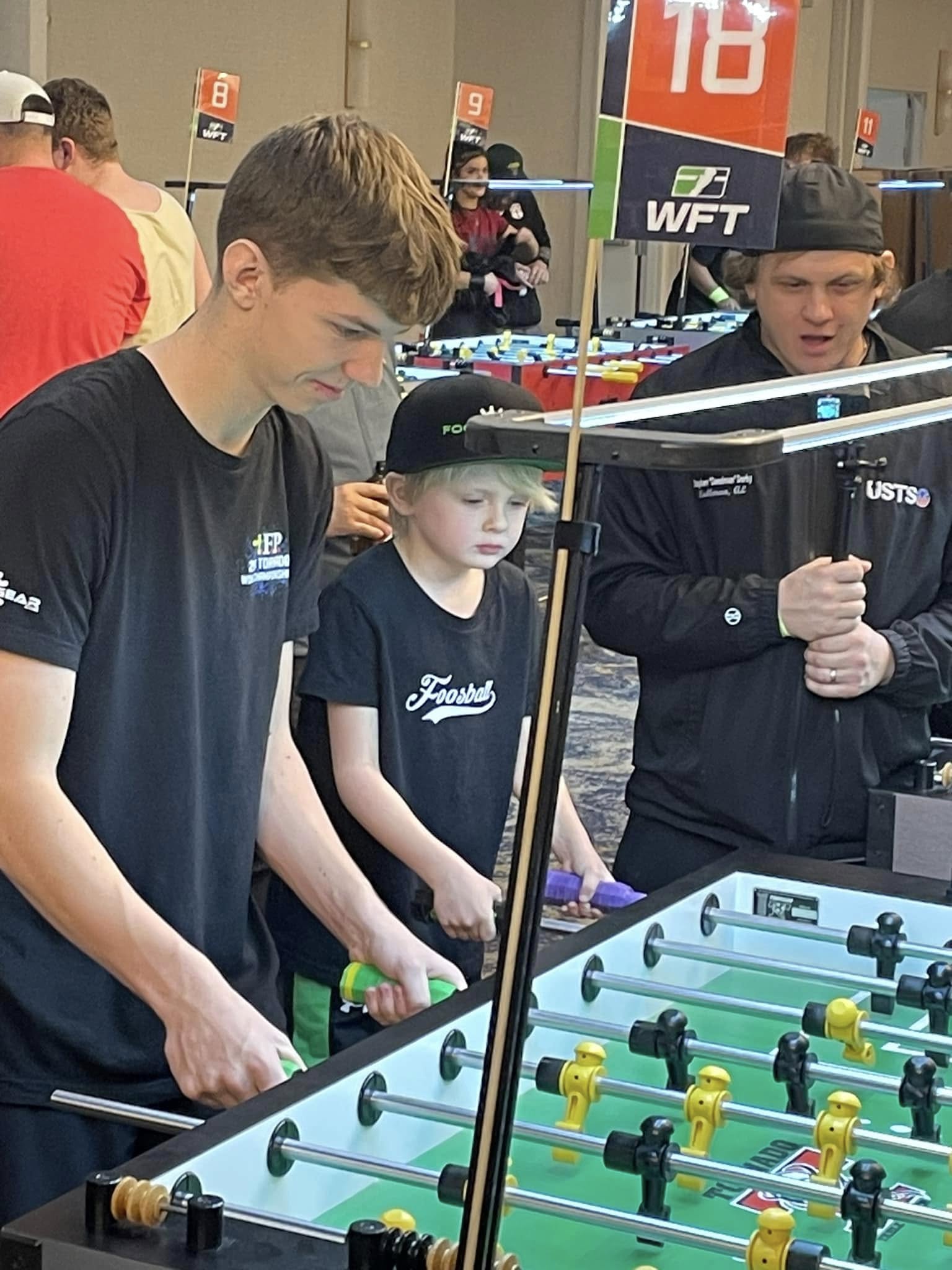 Asher Darby & Brady Weyrowske teamed for Junior Doubles competition at 2025 Tour Kick-Off tournament in Lexington Kentucky.